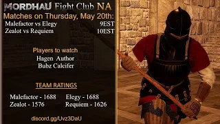 MORDHAU FIGHT CLUB (MFC) NA SEASON 2 IN 4K | Thursday, May 20th