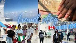 TRAVEL VLOG: Moving from Nigeria 🇳🇬 to Canada🇨🇦 | Egypt Air issues, solo traveling, layovers