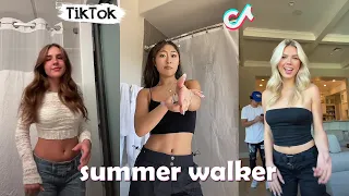 summer walker ~ ex for a reason ❄ soulja ♡ tiktok compilation
