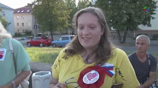 В День государственного флага на площади у «Современника» прошла праздничная программа