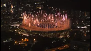 Tokyo 2020 Olympics Opening Ceremony: with amazing fireworks