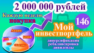 Мой инвестиционный портфель | Инвестиции в будущее | Достойная пенсия #146