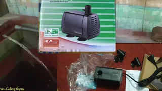 Review & Unboxing Pompa Aquarium Hikari HK-P104 output 2500 L/H | Harga Murah Tdk Berisik