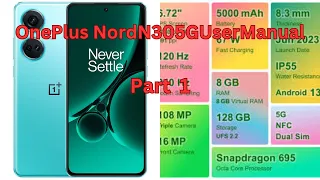 OnePlus NordN305G Product Review Tv