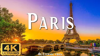 PARIS 4K Ultra HD (60fps) - Scenic Relaxation Film with Relaxing Piano Music - 4K Eternal Vibes