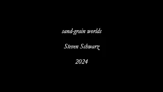 Steven Schwarz: sand-grain worlds (2024)