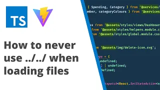 How to resolve alias file paths with Vitejs | Never use relative paths again | No more ../../