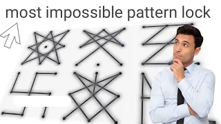 impossible 😲 pattern lock 👀  @HowToYes786