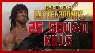 PUBG || Rambo nam nije ravan! 25 killova