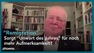 Ruprecht Polenz (CDU) zur sogenannten "Remigration" am 15.01.24