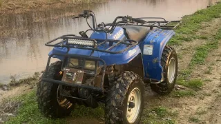 Forwheeler riding before spring