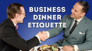 Business Dinner Etiquette: Proper Manners for Dining with Clients