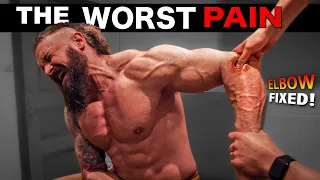 THE WORST PAIN ❗️Years Of CHRONIC ELBOW PAIN FIXED | Trigger Point Therapy + Full Rehab Routine