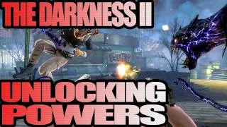 The Darkness II - Unlocking Powers Gameplay (Xbox 360)