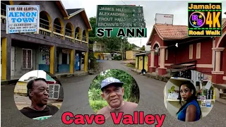 AENON TOWN TO CAVE VALLEY ST.ANN 🇯🇲 BEAUTIFUL LANDSCAPE OVER LOOKING RIVERS AND MOUNTAINS ♥️