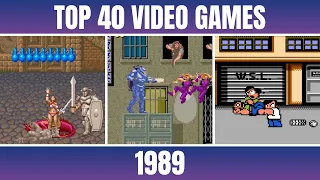 Top 40 Video Games / 1989 (Ranked)