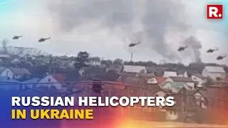 SOUND ON: Ukraine Shoots Down Russian Choppers Hovering Over Kyiv As Putin Launches All-Out Attack