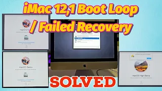 Apple iMac 12,1  Boot Loop | The Recovery Server Could Not Be Contacted - SOLVED!