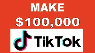 How To Make $100,000 On TIK TOK Without Recording Videos