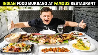 INDIAN Food Reaction at Famous INDIAN Restaurant!! 🇮🇳