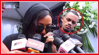 DIVA ALIA KATIKATI ya INTERVIEW MSIBANI KWA GARDNER AKIWA na MUMEWE - ''BADO NINA MSHTUKO''...