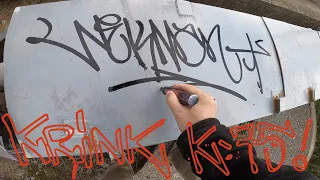 Graffiti review with Wekman. KRINK k-75
