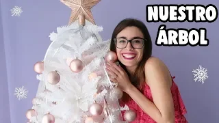 ASÍ QUEDÓ DECORADO NUESTRO ÁRBOL DE NAVIDAD