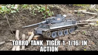 Torro Tank  Tiger 1   1:16   mixed video 2    Dk Sjælland 2023