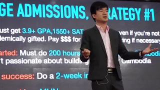 The Truth about College Admission | Alex Chang | TEDxSMICSchool