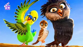 A sparrow Richard adopted by a group of Storks Full Movie Explained in Hindi/Urdu | Animated