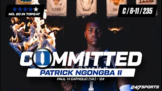 WATCH: Patrick Ngongba II commits to Duke LIVE on 247Sports