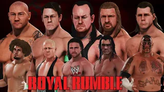 WWE Classic Matches | FULL MATCH - 2008 Royal Rumble Match (WWE 2K20)