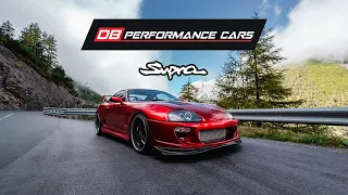 Toyota Supra 1000+ hp Candy Red Promo Video - DB Performance Cars