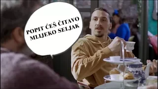 Zlatan Ibrahimović priča na našem u novoj reklami !