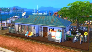 [Sims 4] 제주 섬마을 도서관 Jeju Island Library / Stop Motion Build / NOCC
