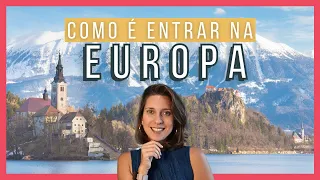 COMO funciona imigração na EUROPA para turistas? | Onde é feita e dicas do que levar e falar