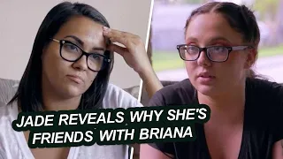 "SHE'S TOXIC"!!! 'Teen Mom' Jade Cline Reveals Why She's Friends With Briana Dejesus