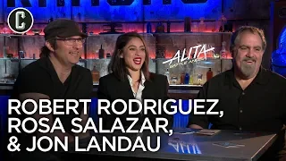 Alita Battle Angel: Robert Rodriguez, Rosa Salazar, and Jon Landau Interview