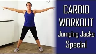 20 Minute Jumping Jack HIIT Workout – Jumping Jacks Cardio Workout Special – No Equipment