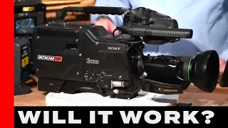 Sony BVW-300a BetacamSP, JVC GR-S707 S-VHS Camcorder, and MORE!