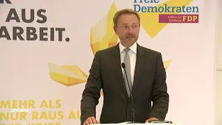 FDP-Fraktionsklausur: Abschlussstatement von Christian Lindner und Marco Buschmann