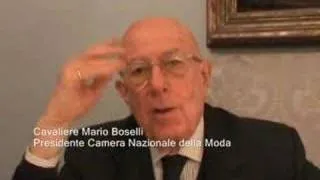 Moda Made in Italy: intervista Cav. Mario Boselli/2