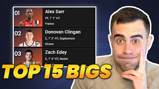 Ranking the Top 15 Bigs in the 2024 NBA Draft