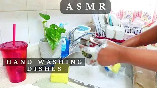 ASMR Relaxing Real-Time Hand Washing Dishes Clean | Monday Clean With Me!