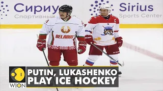 Presidents of Russia, Belarus play ice hockey in St. Petersburg | Putin | Lukashenko | World News