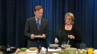 Conan O'Brien & Martha Stewart - Traditional Irish Breakfast, 15 march 2006
