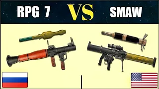 RPG 7 VS SMAW Anti-Tank Rocket Launcher