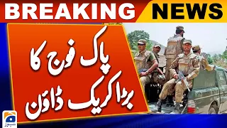 Pakistan army & security agency begins crackdown on smugglers