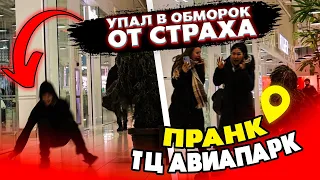 ПРАНК: КУСТ КОШМАРИТ ПРОХОЖИХ В "ТЦ АВИАПАРК"