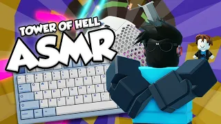 Tower of Hell but its keyboard ASMR... (satisfying 🤩) | #47